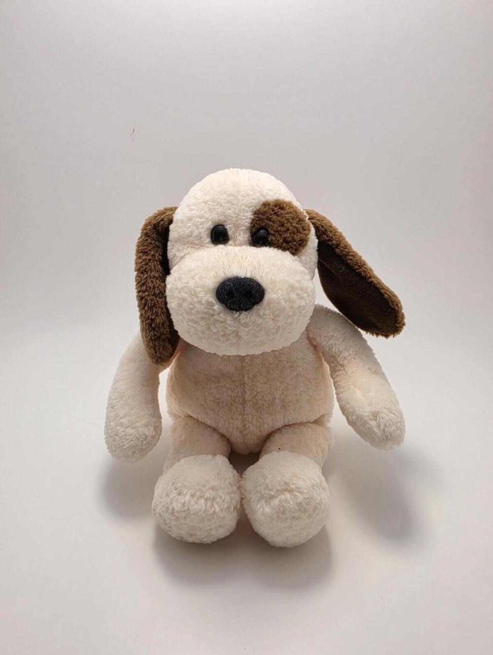 Gund Vintage Brown Cream Dog Spot over Eye Stuffed Animal Plush (8 inch)